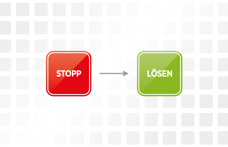 Stopp-Lösen-Karte